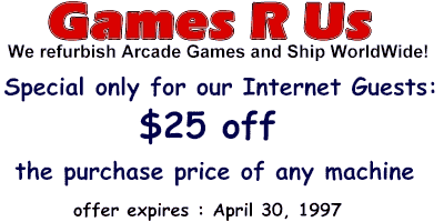 Games R Us Internet Coupon